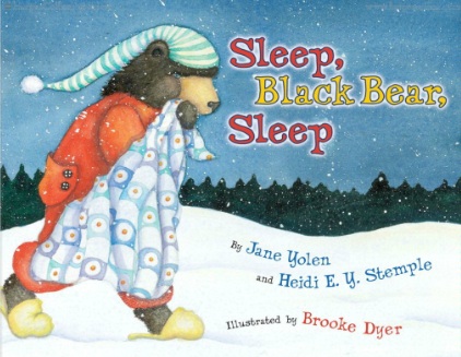 Sleep, Black Bear, Sleep Book Image