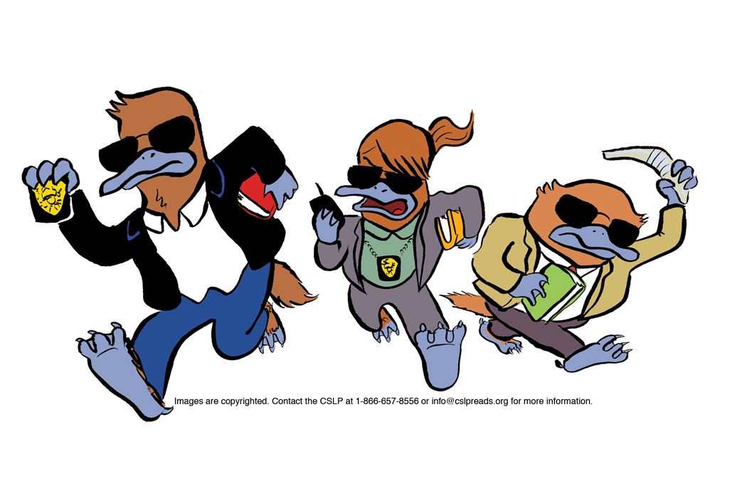 Characters Running