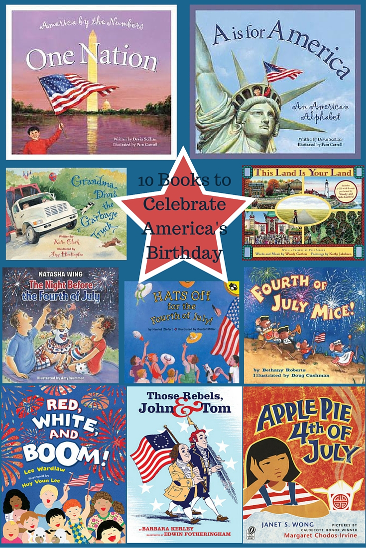 10 Books to Celebrate America's Birthday