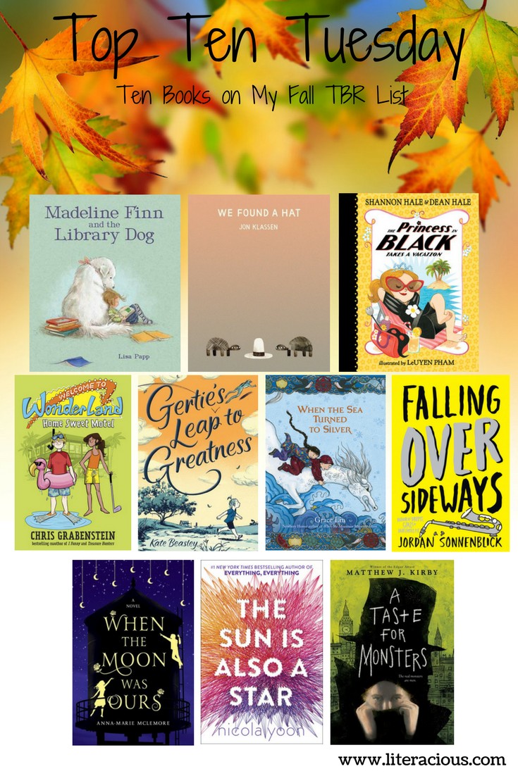 Top Ten Tuesday: Ten Books on My Fall TBR List